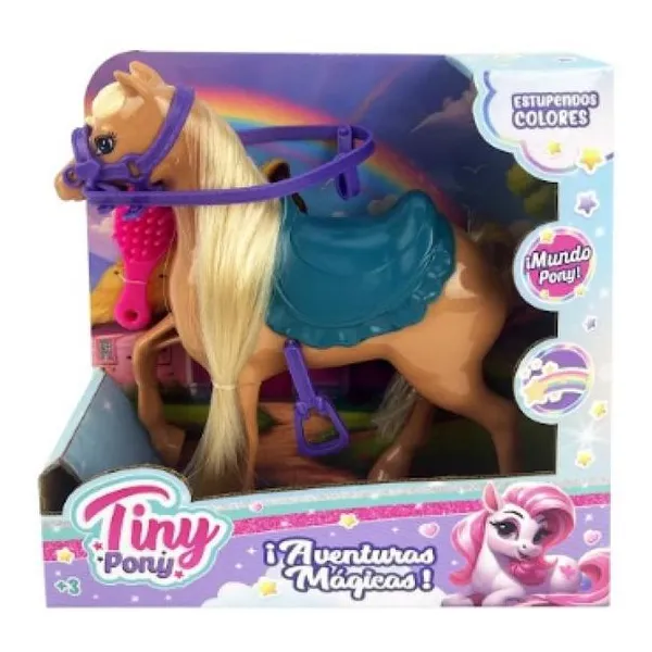 Caballo con accesorios Tiny 18 x18 x6 cm