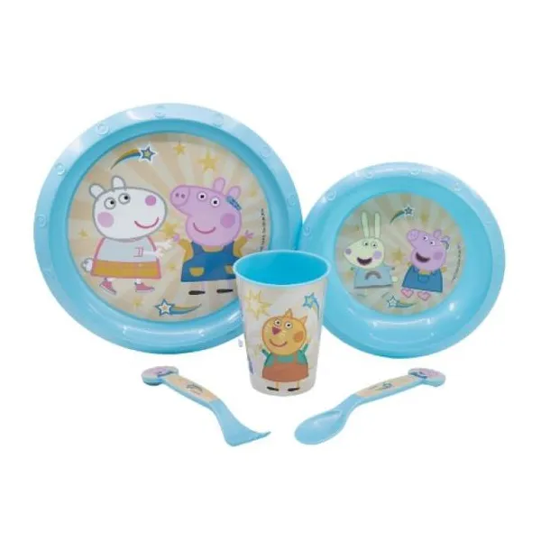 5 piezas -gift box- "peppa