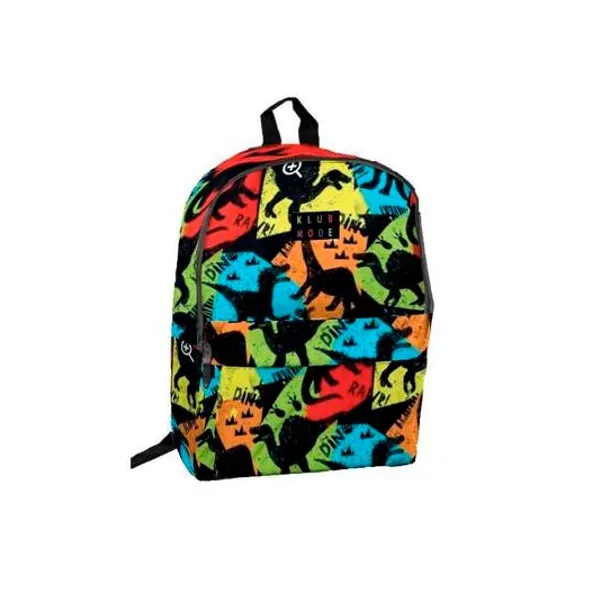 Mochila 17" espalda dinosaurios color klub mode
