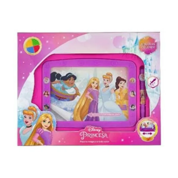 Pizarra mágica a color princesas Disney 24 x20 x6 cm