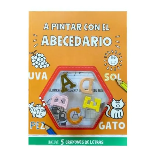 Divertite pintando - abecedario