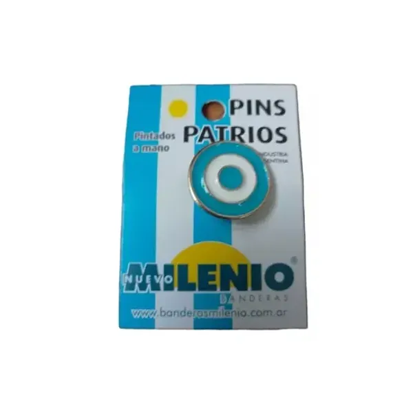 Pin nuevo milenio patrio escarapela x10 unid.