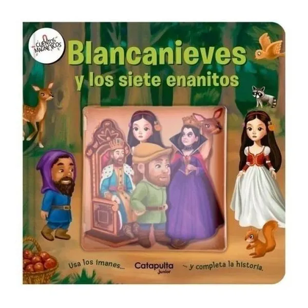 Cuentos magnéticos: blancanieves y los siete enanitos