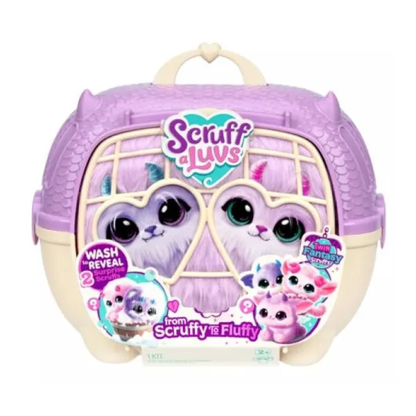 Scruff-a-luvs monster rescue rescata a tus gemelos