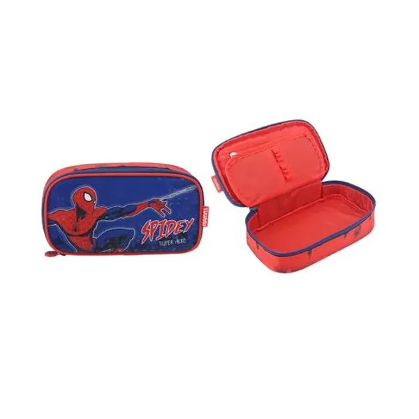 Cartuchera 1 piso Spiderman 24x12x6 cm lsyd