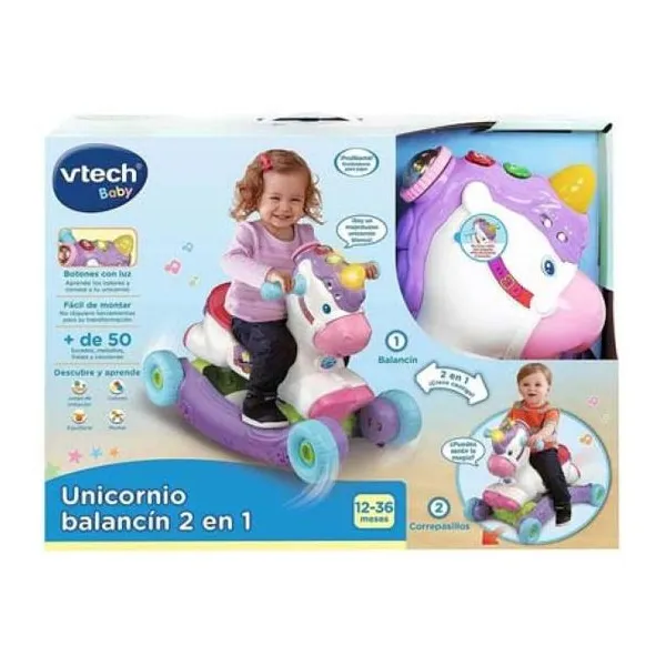 Unicornio balancin 2 en 1