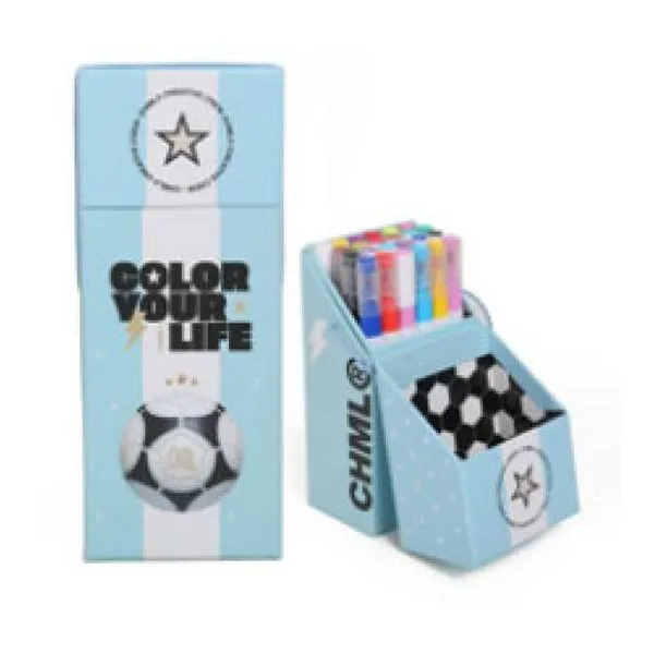 Set de escritorio + marcadores x24