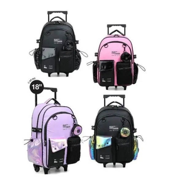 Mochila caucho + foil carro 18
