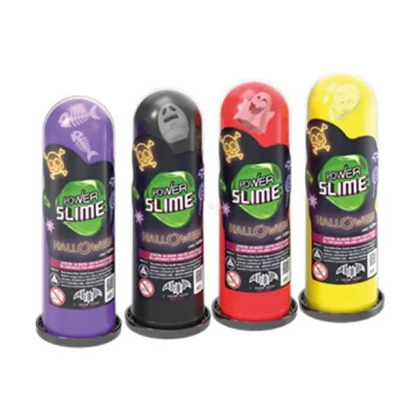 Power slime halloween caja exhibidora.