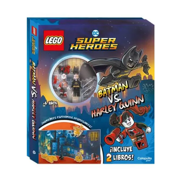 Lego landscape: batman vs. harley quinn