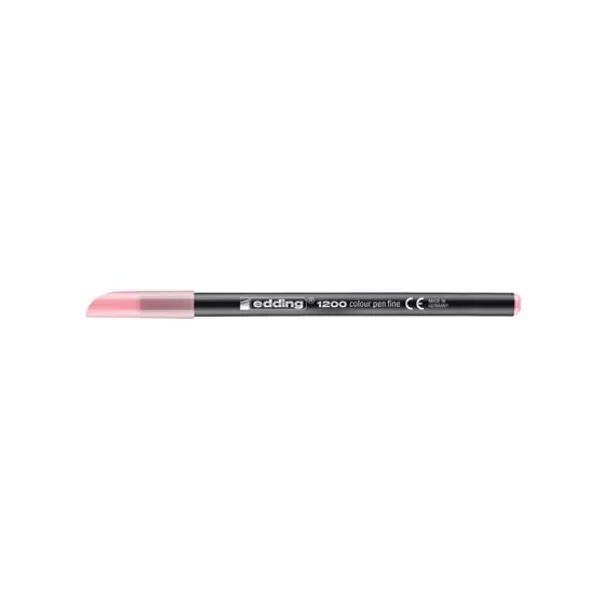 Fibra Edding e 1200 pastel al agua rosa