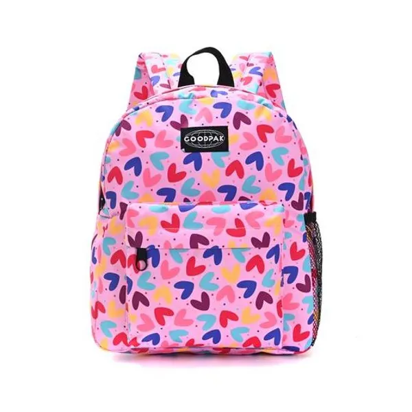 Mochila 12" espalda print corazones goodpak
