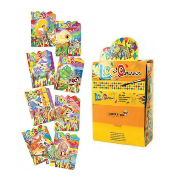 Locoloreamos - 8 titulos (x unidad o caja exhibidora 40 unidades)