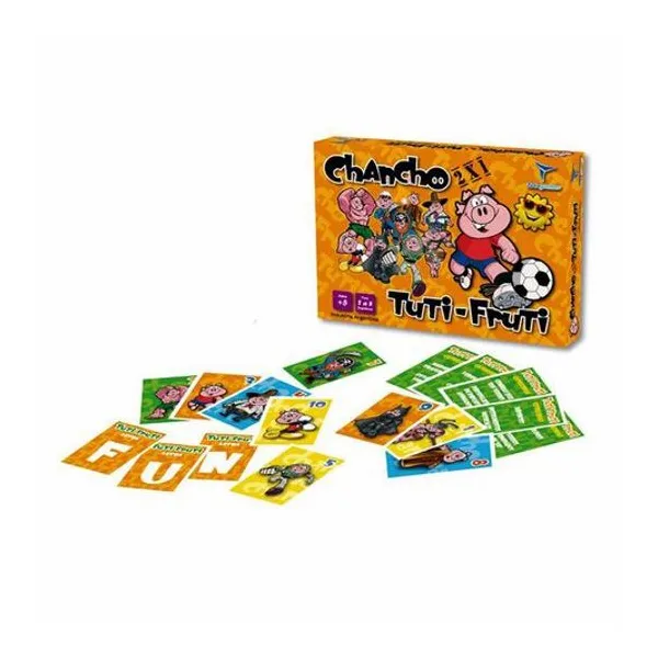 Juego tutti frutti/chancho va en caja 37x28x5 cm toto games