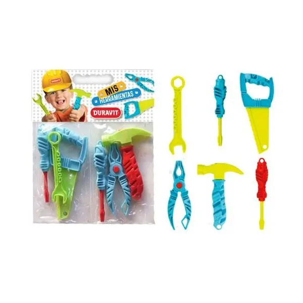 Set de herramientas 18 cm 6pzs en bolsa Duravit
