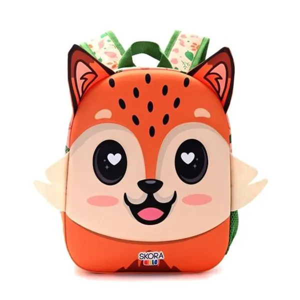 Mochila 12" espalda kawaii zorro Skora