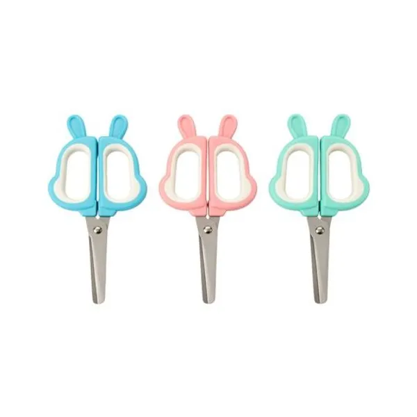 Tijera escolar 14.6 cm x unidad colores surtidos