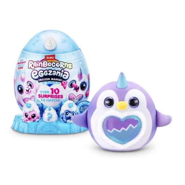 Rainbocorn huevo sorpresa eggzania Frozen mania 23 cm surtidos