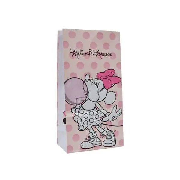 Bolsa cotillon minnie 1 12.5x07x24.5 cm x unidad