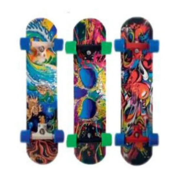 Skate clásico con ruedas patona 70 cm dibujos variados