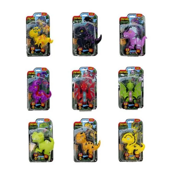 Stretcherz - figura estirable stretch squad dino's surtido