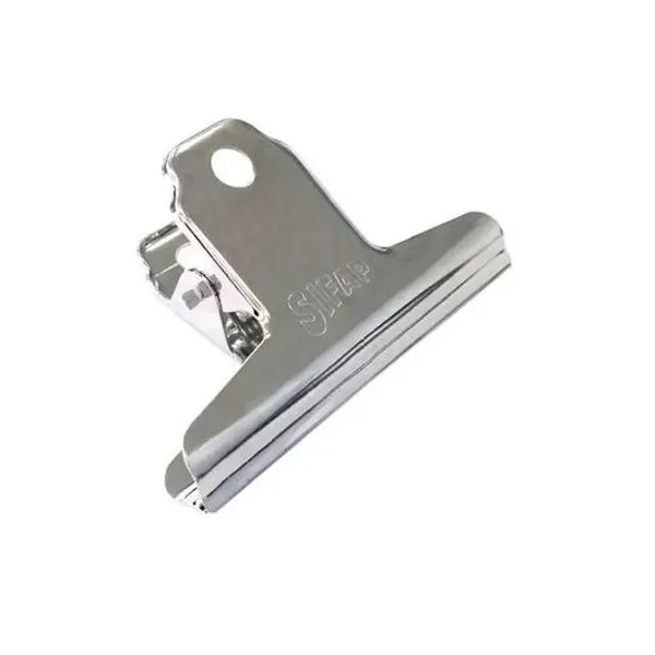 Aprieta papeles metálico 75 mm bolsa x3 unidades Sifap