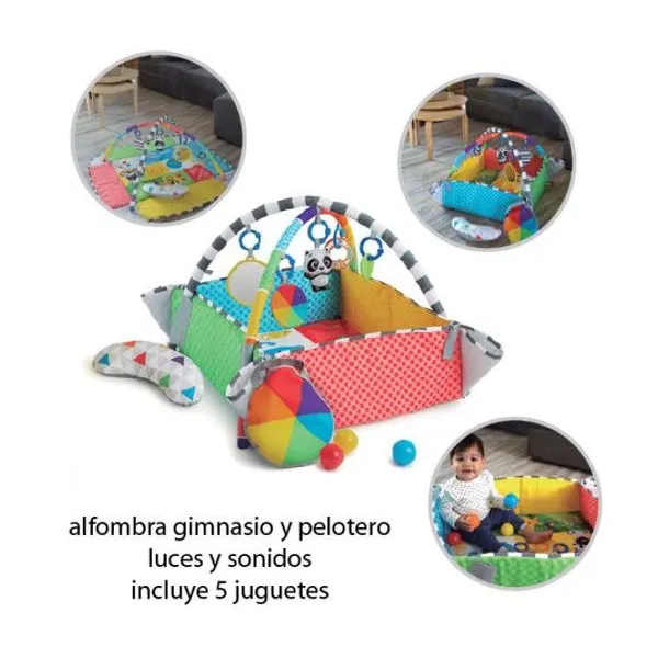 Gimnasio y pileta pelotero 5 en 1