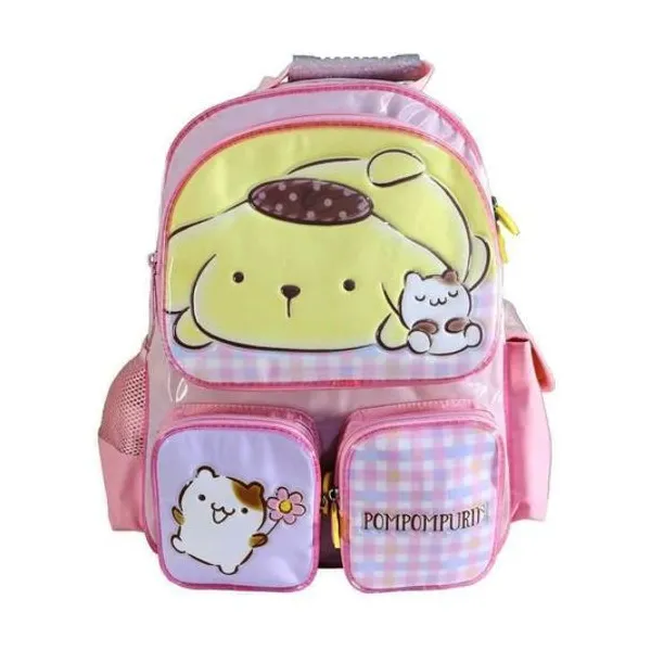 Mochila 16" espalda pompompurin sanrio girly Cresko
