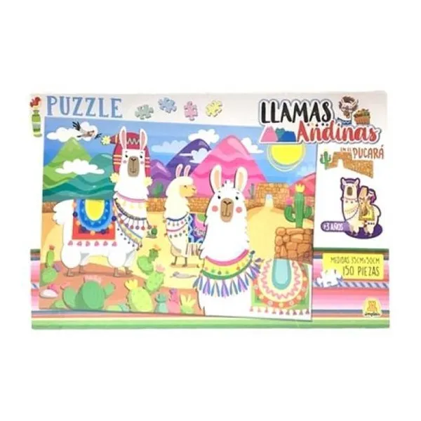 Llamas en el pucará 150 p