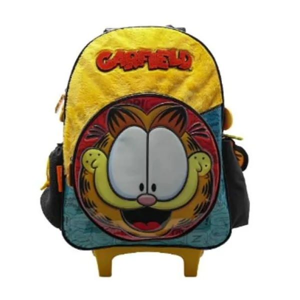 Mochila garfield 16""/17,5 l. con carro