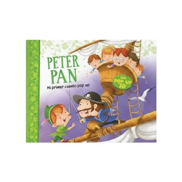 Libro mi primer cuento pop-up: peter pan 18.5x10.5 cm