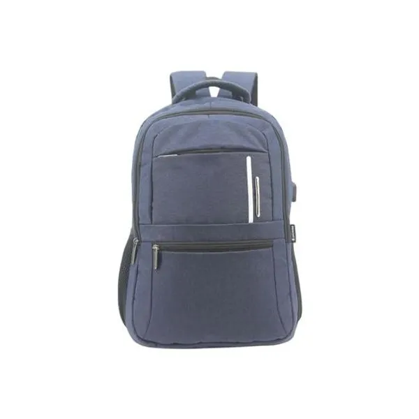 Mochila 17" espalda portanotebook azul unicross