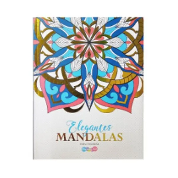 Elegantes mandalas 22x28 cm/96 páginas