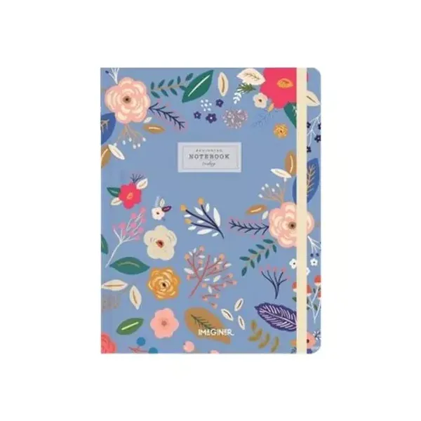 Agenda imaginer n.° 7 diaria binder t/flexible flowers 2027