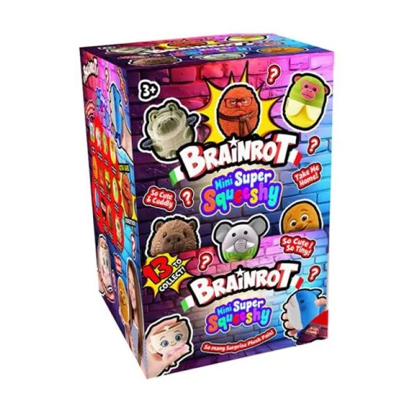 Brainrot mini super squeeshy - capsulas con mini ssquishies coleccionables