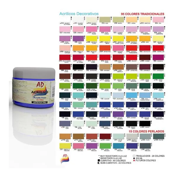 Acrílico ad decorat.200 ml214- oro antiguo