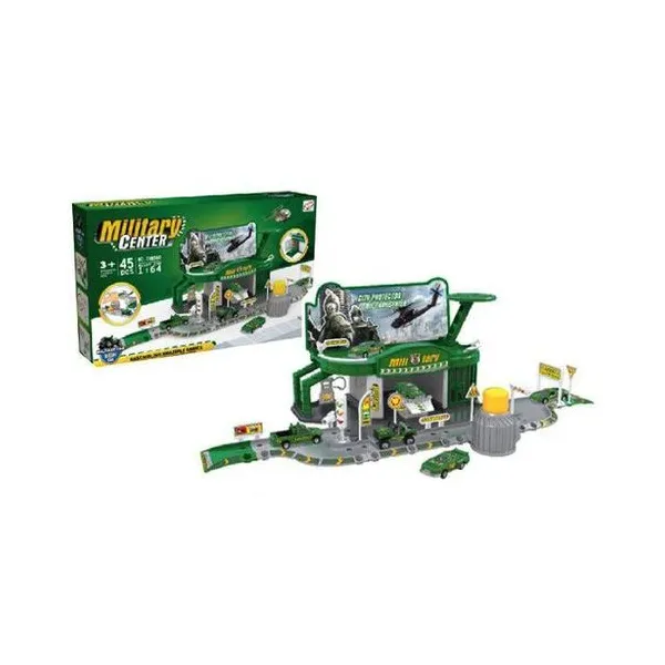 Set estacionamiento militar en caja 43x27x10 cm