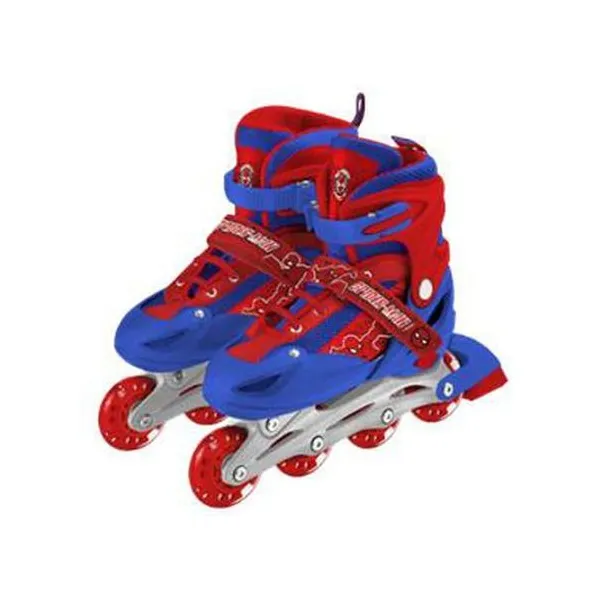 Rollers extensibles 3 en 1 con luz Spiderman