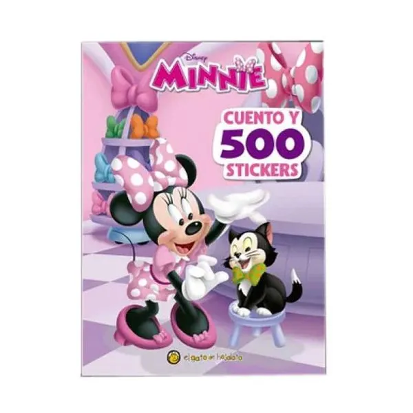 Minnie a la moda 2022 mundo de stickers tapa blanda