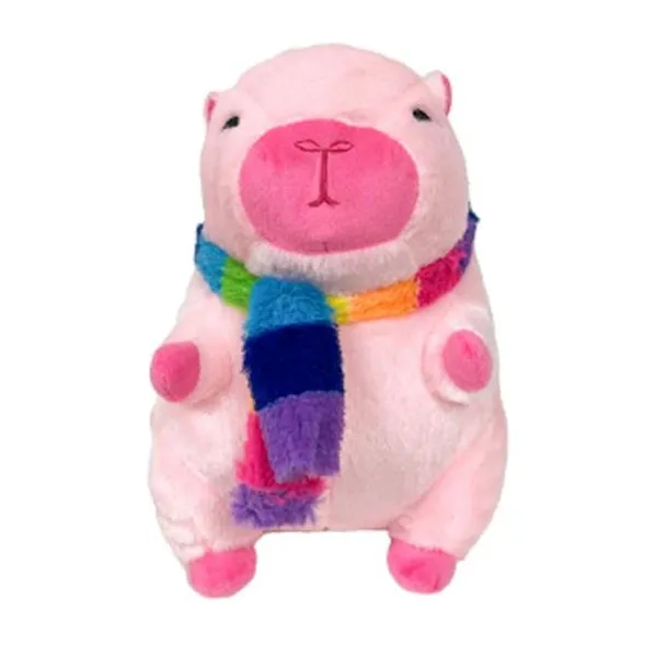 Capy capibara luminoso rosa aprox 24 cm