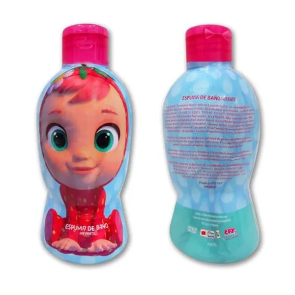 Espuma de baño x250 ml bebés llorones 2d