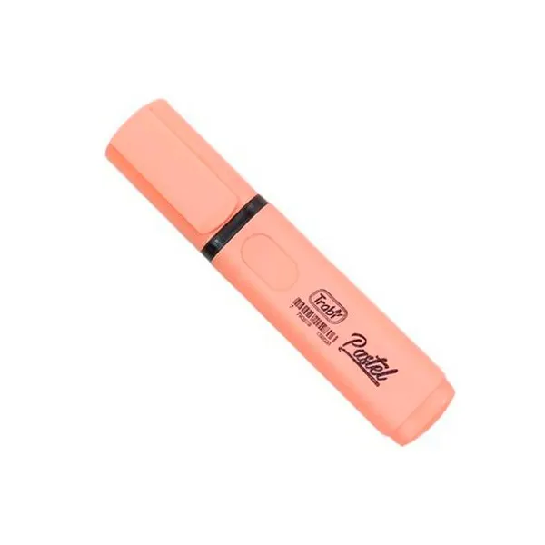 Resaltador trabi high texter pastel caja x10 unid.coral