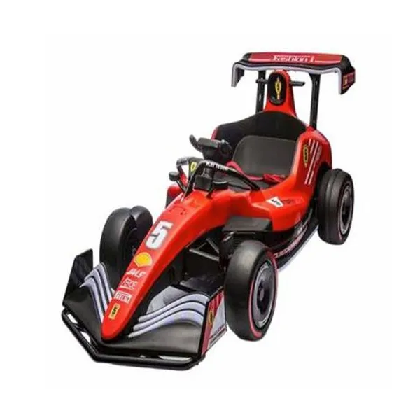Auto formula 1 a batería 12v con luz, sonido y control remoto 150x75x60 cm