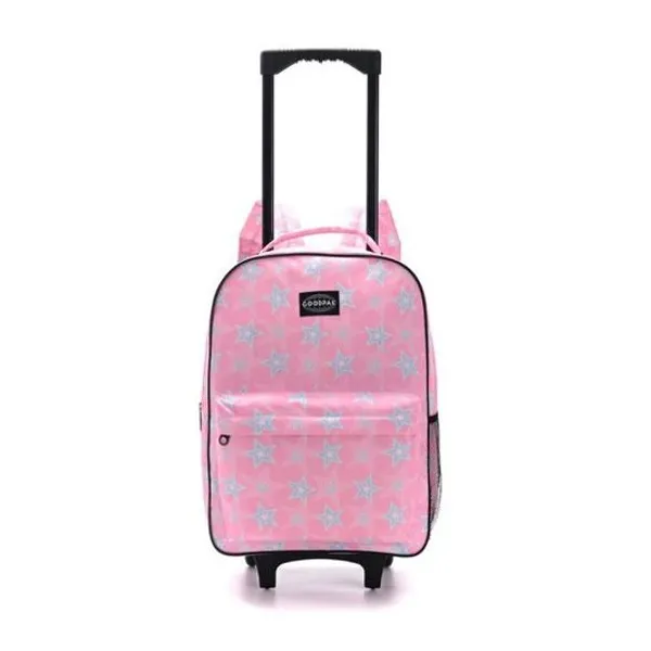 Mochila 17" con carro estrellitas goodpak