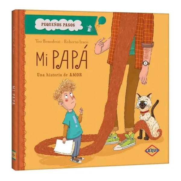 Mi papá- pequeños pasos (imprenta mayuscula) 24 24 cm