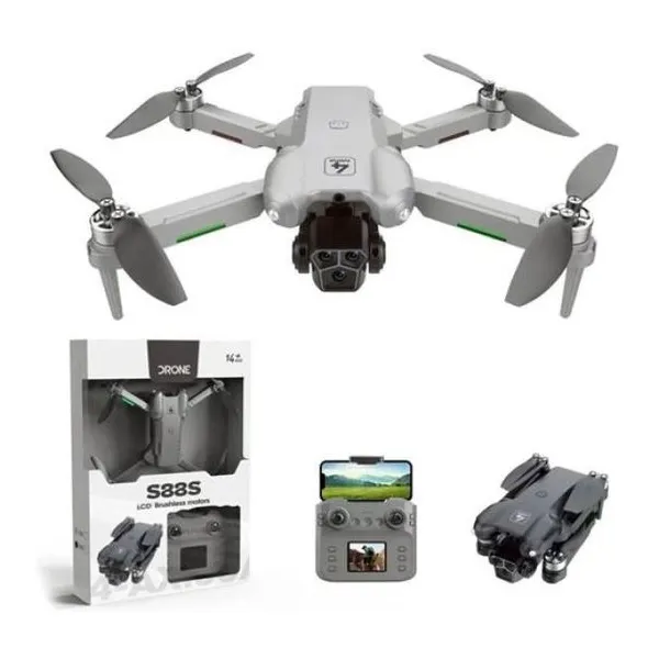 Hd dron s88s- giro 360º, camara, evita obstaculos, transmision en tiempo real
