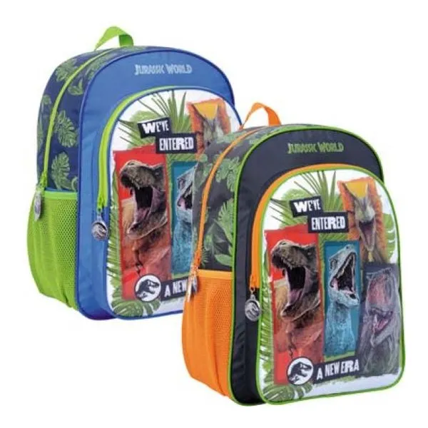 Jurassic world mochila 16" espalda -nueva era- surtido