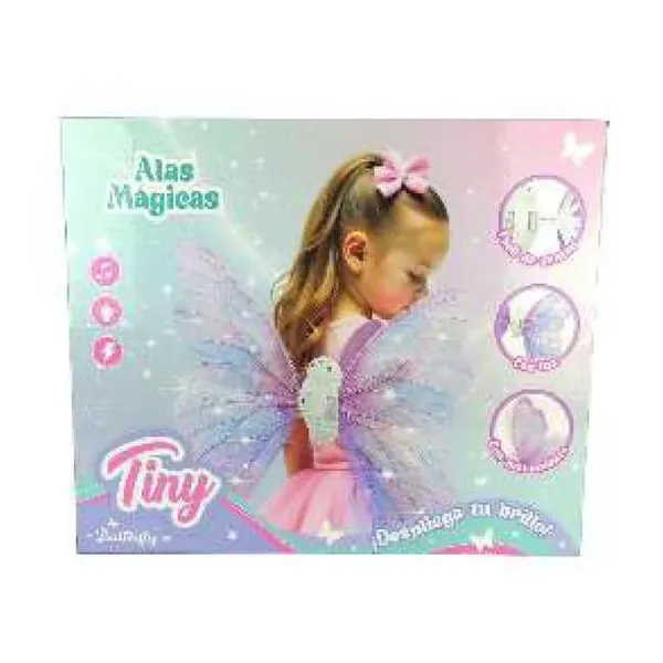 Alas magicas monocromaticas con luz y sonido 80 x54 cm