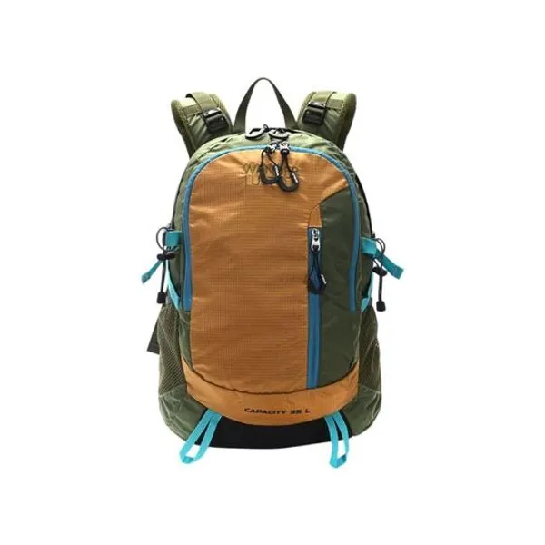 Mochila 19" espalda camping active 35 lts con covertor para lluvia wanderlust