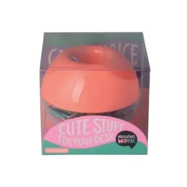 Broche clip n.° 3 + guarda clips Mooving maw neon 28 mmx 100 unid.